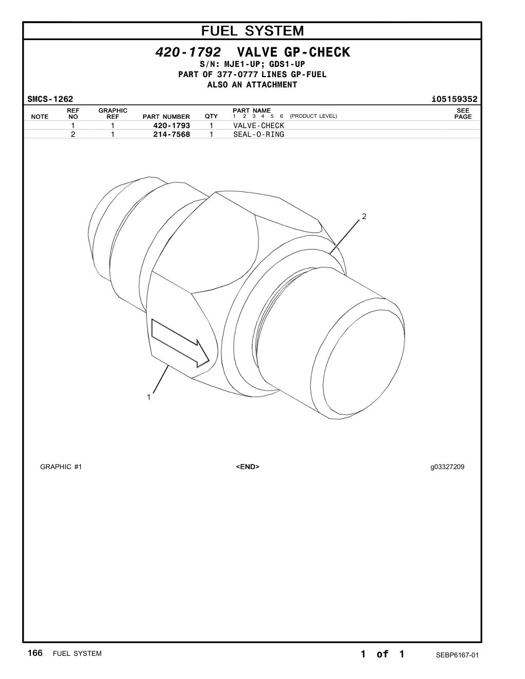 420-1793 - VALVE-CHECK