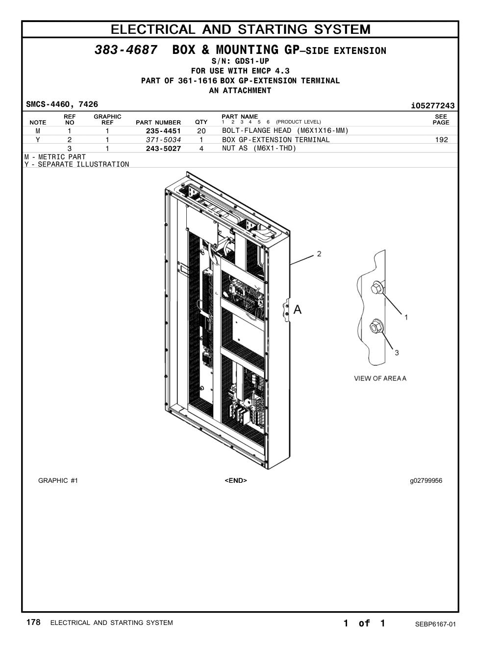 243-5027 - NUT AS (M6X1-THD)