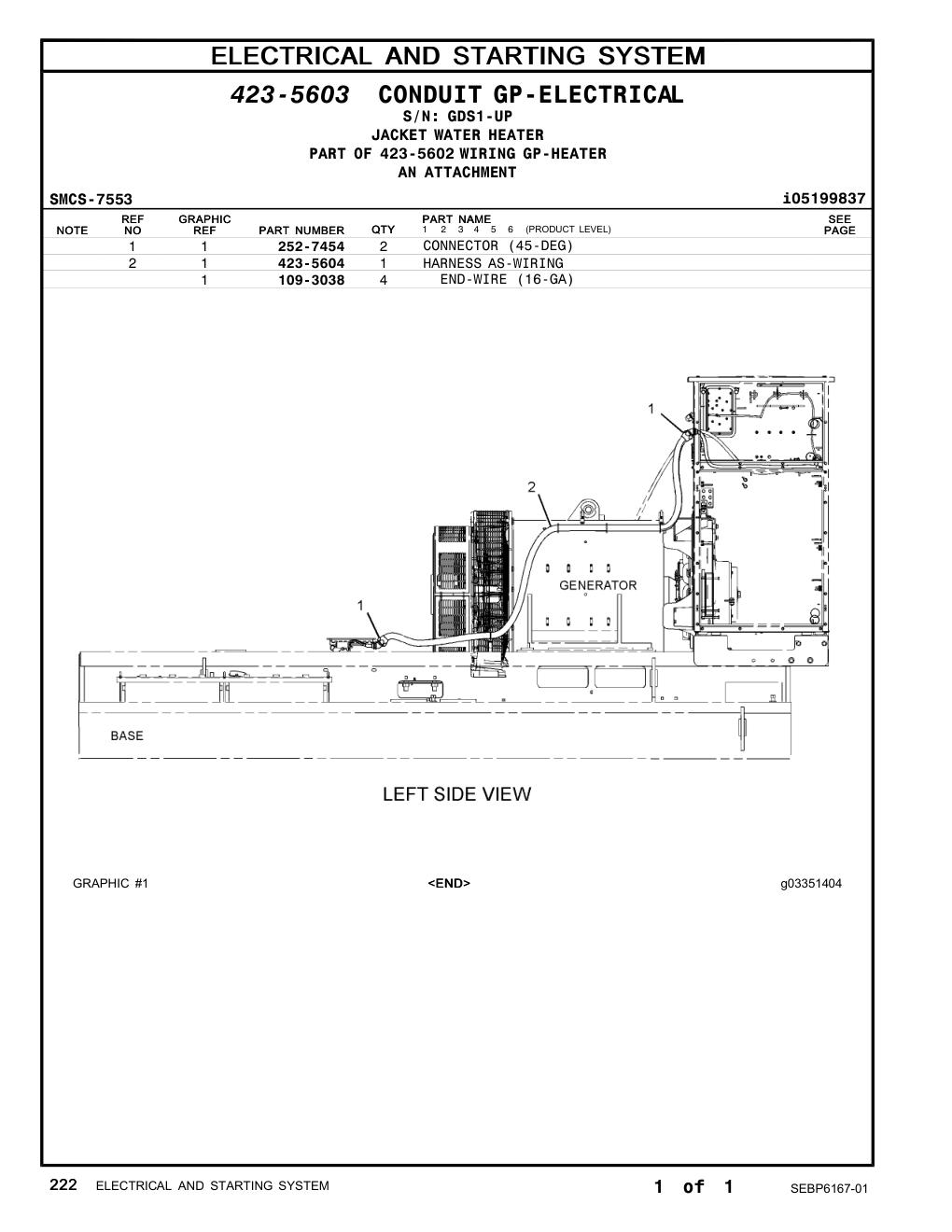 423-5604 - HARNESS AS-WIRING