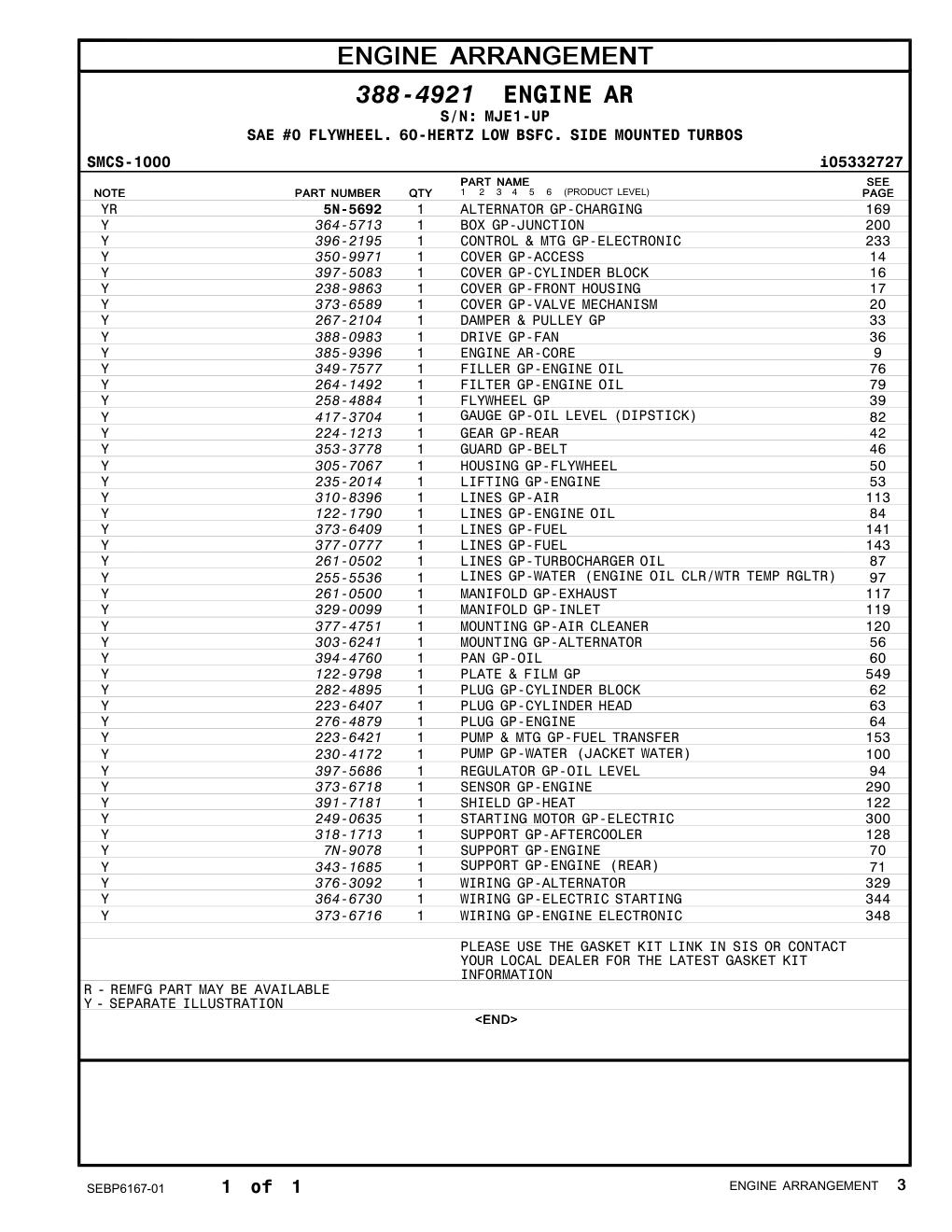 267-2104 - DAMPER & PULLEY GP