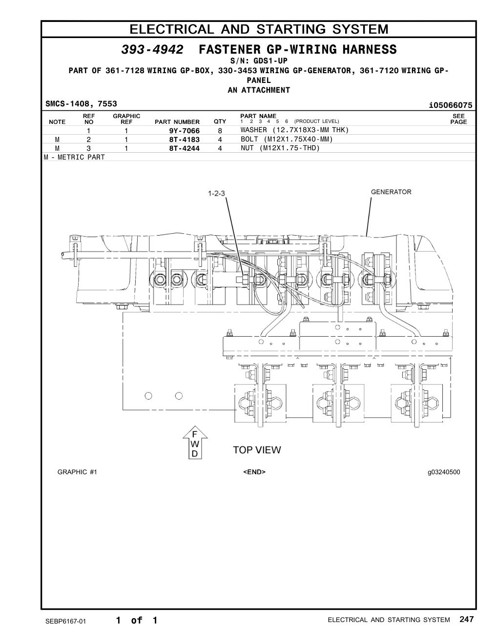 9Y-7066 - WASHER (12.7X18X3-MM THK)