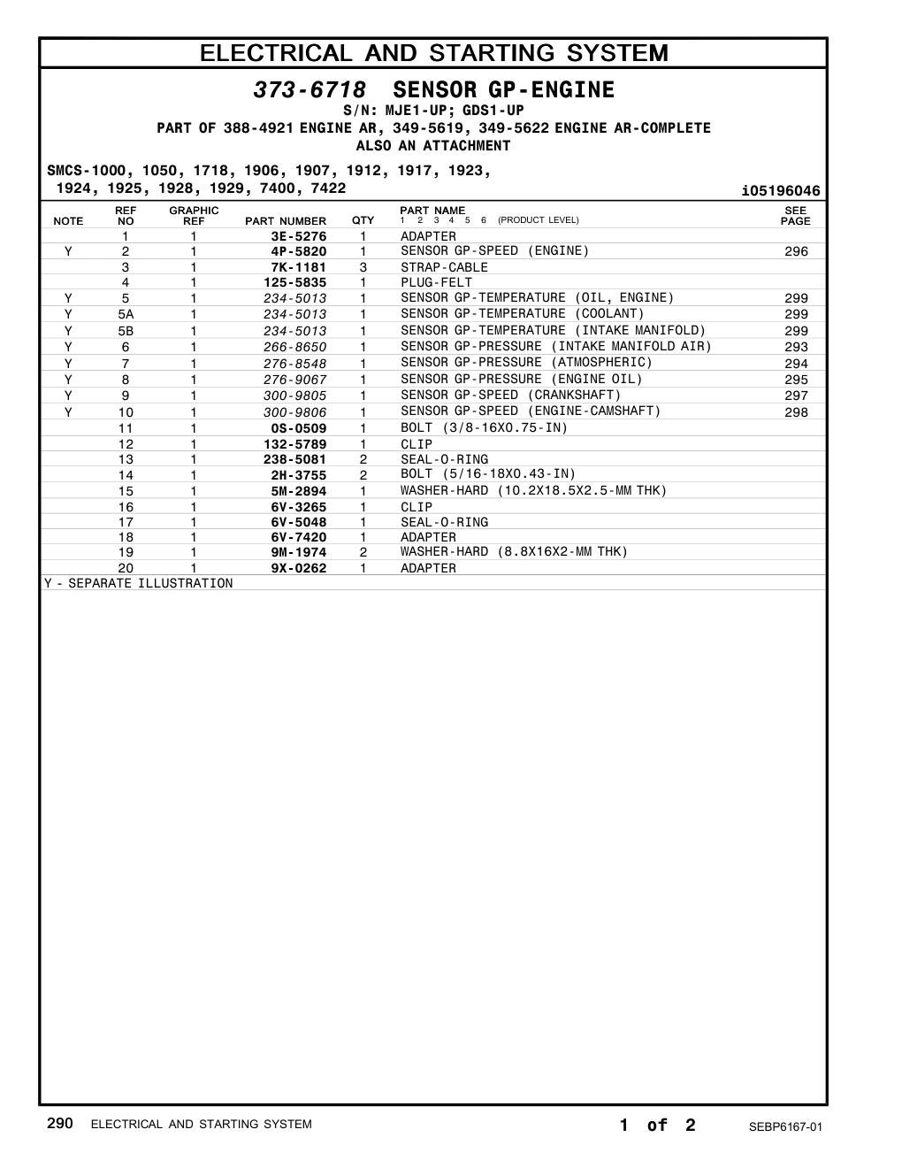 125-5835 PLUG-FELT CAT parts manual diagram