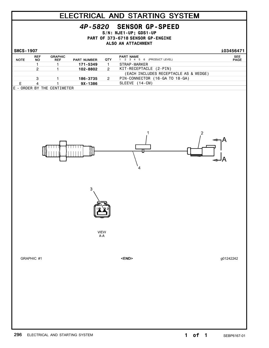 186-3735 - PIN-CONNECTOR (16-GA TO 18-GA)