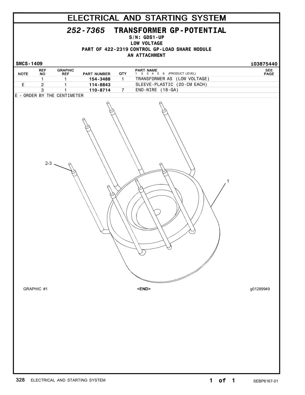 154-3488 - TRANSFORMER AS