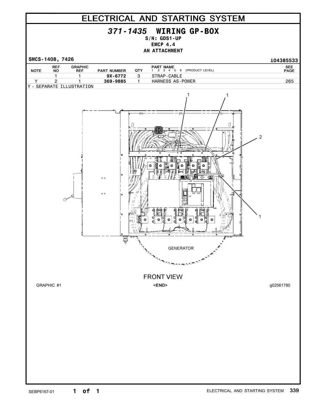 369-9885 - HARNESS AS-POWER