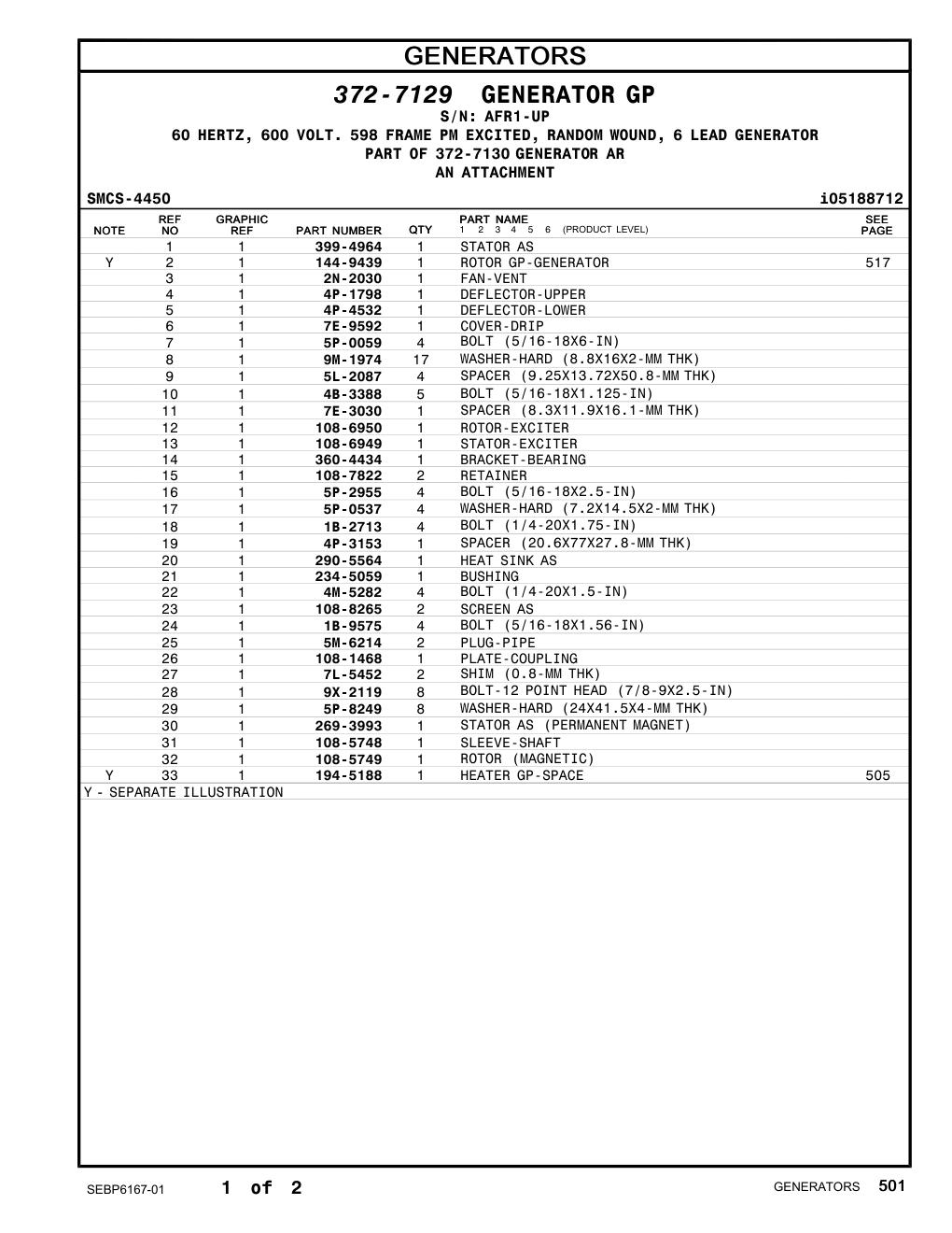 399-4964 - STATOR AS