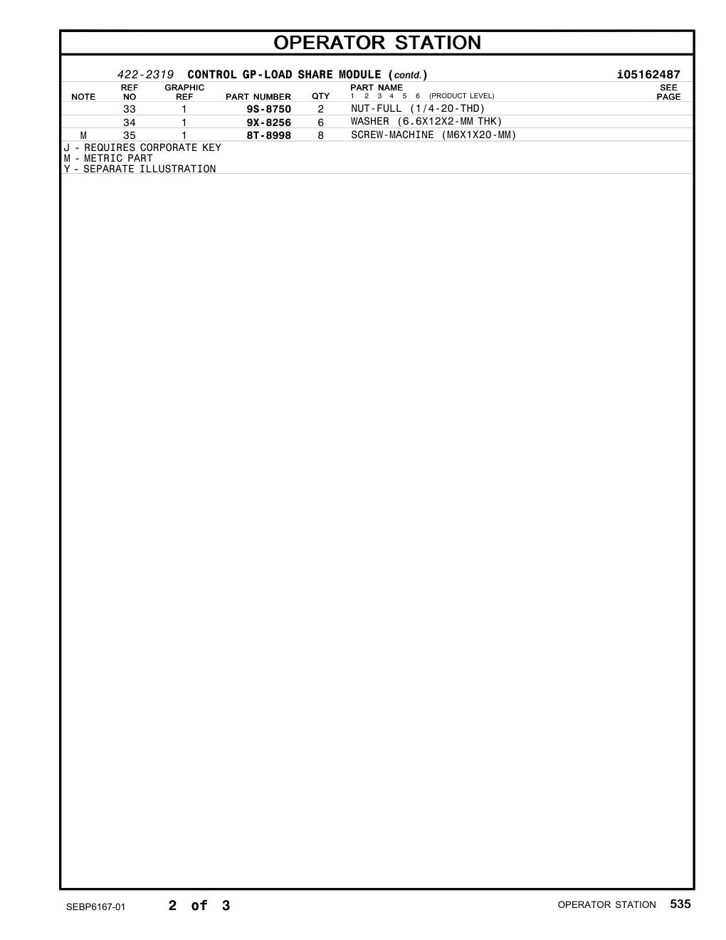 9S-8750 - NUT-FULL (1/4-20-THD)