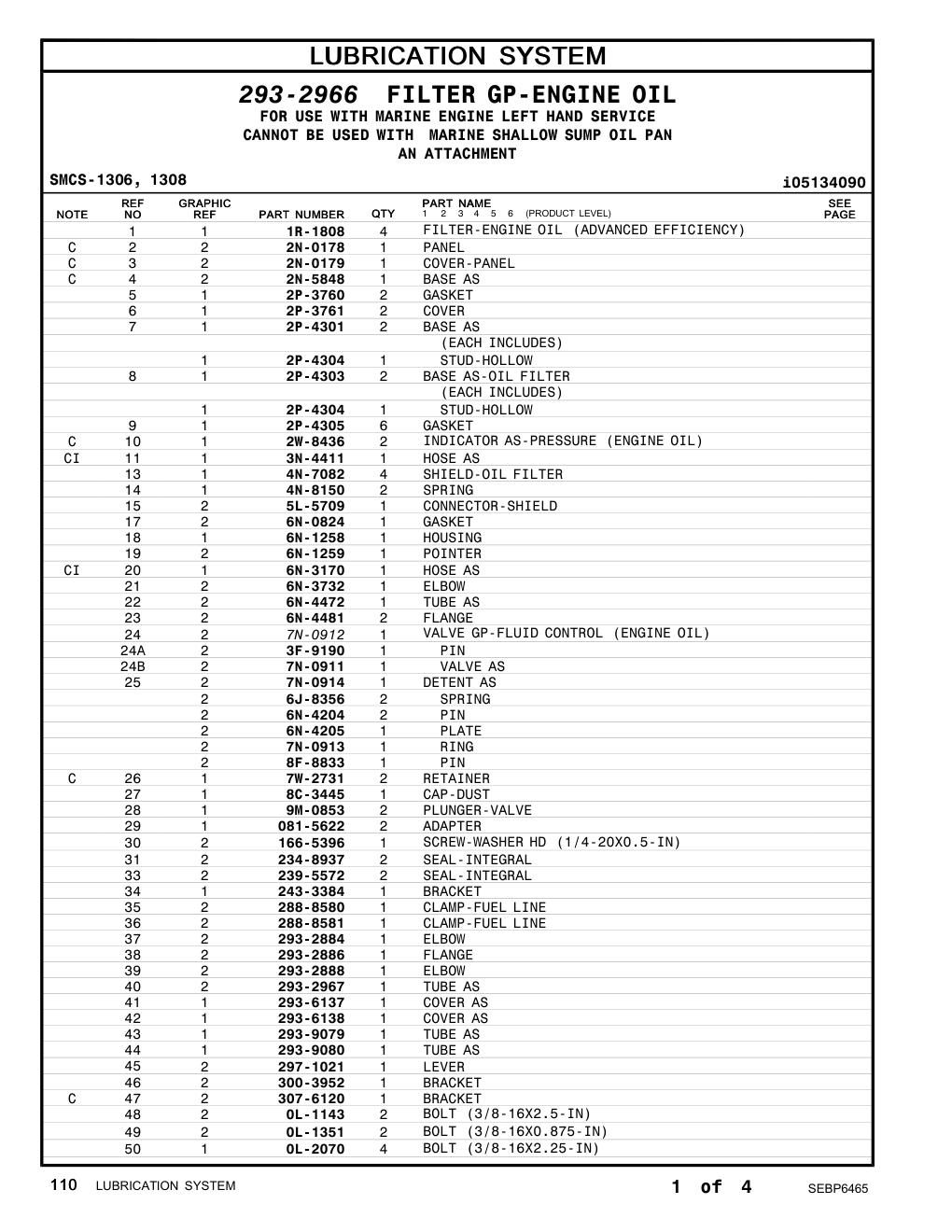 300-3952 BRACKET CAT parts manual diagram