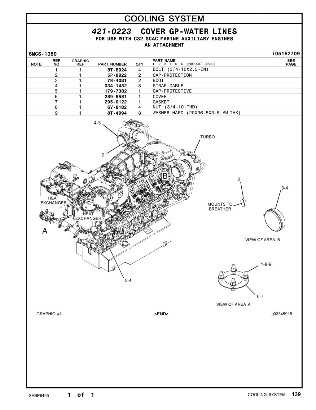 179-7382 CAP-PROTECTIVE CAT parts manual diagram