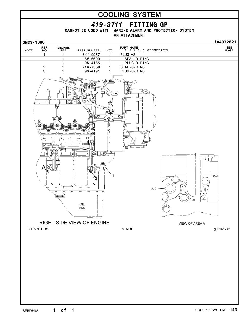 9S-4191 - PLUG-O-RING