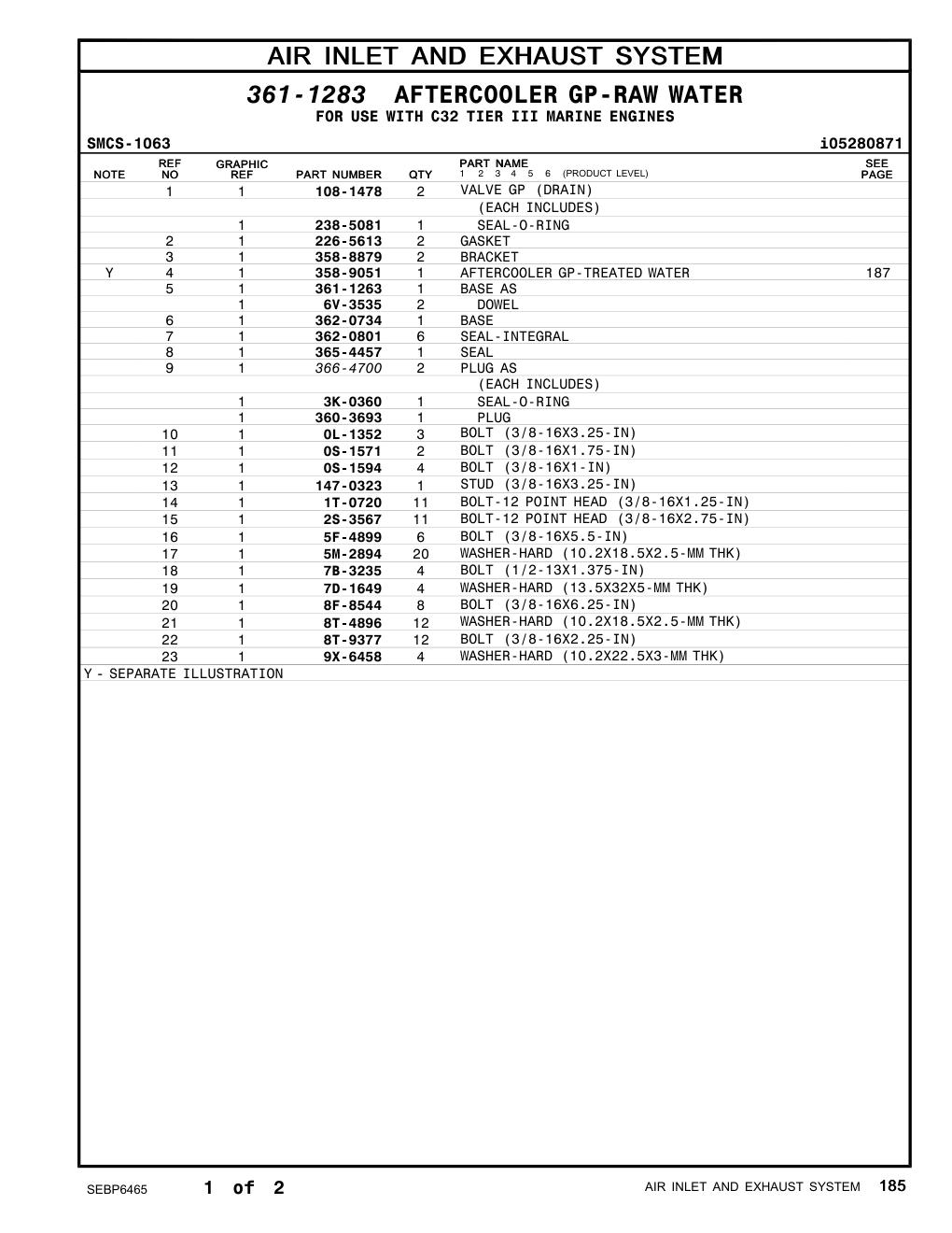 360-3693 PLUG CAT parts manual diagram
