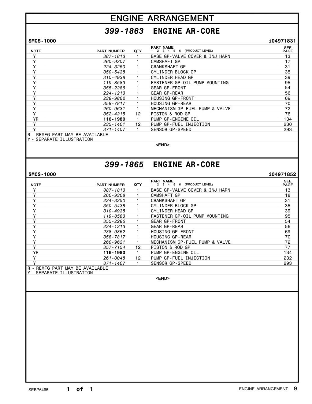 224-3250 - CRANKSHAFT GP