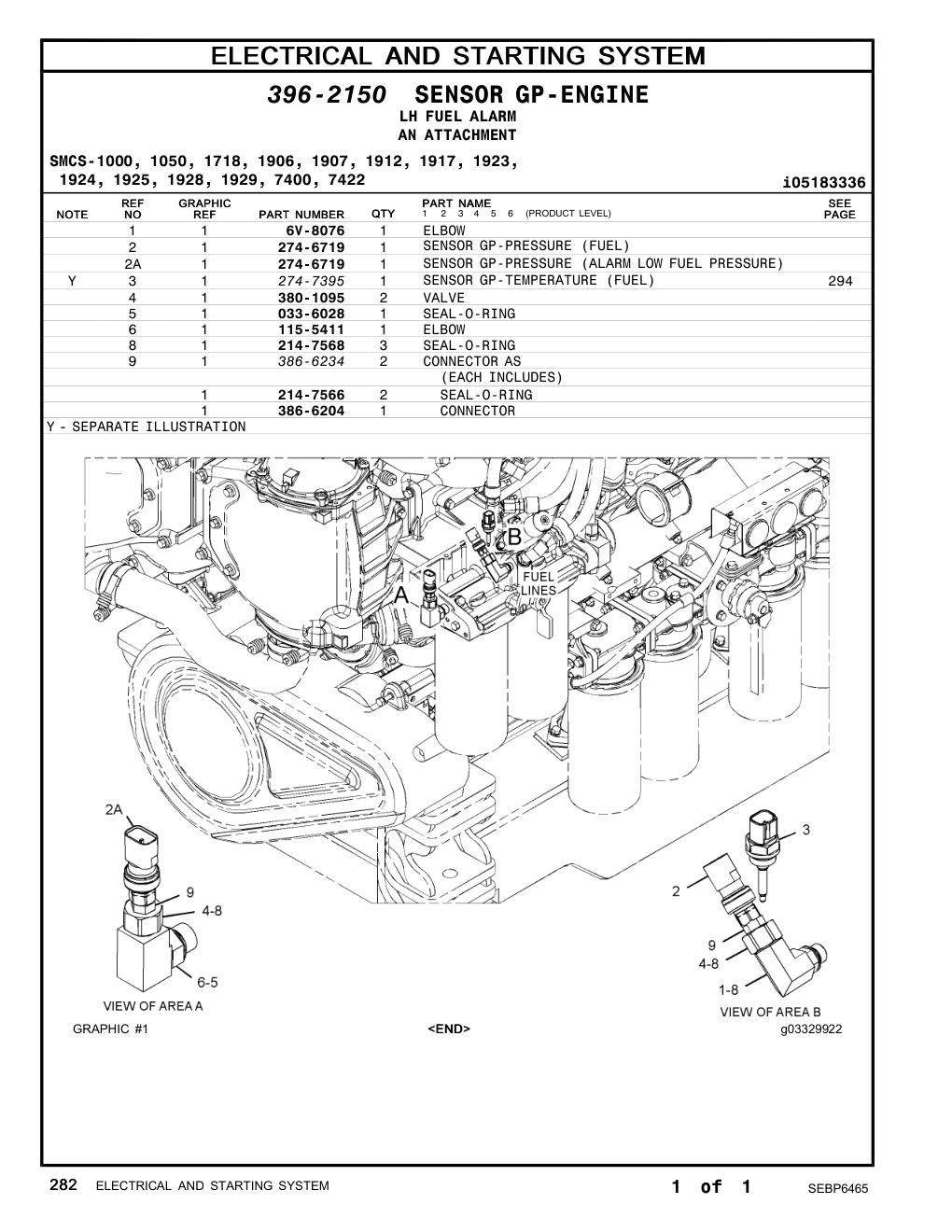 6V-8076 ELBOW CAT parts manual diagram