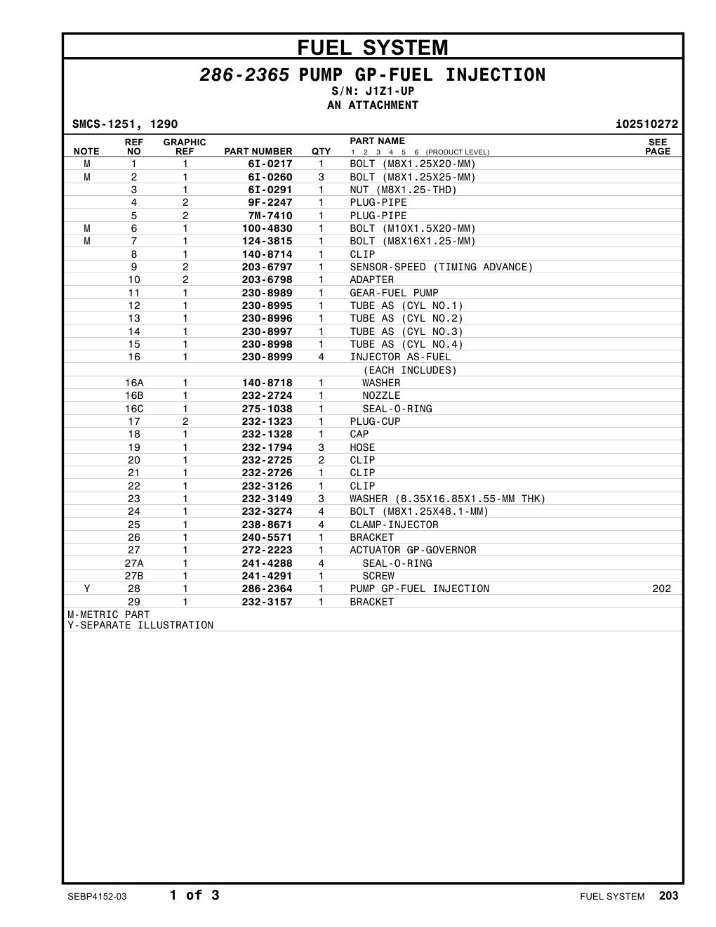 232-3157 BRACKET · S/N J1Z1-UP CAT parts manual diagram