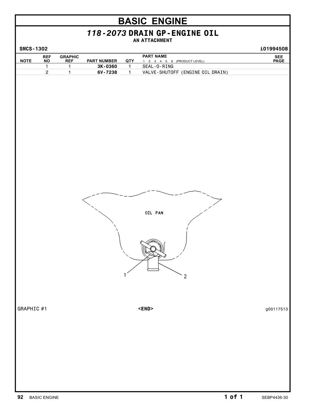 6V-7238 - VALVE