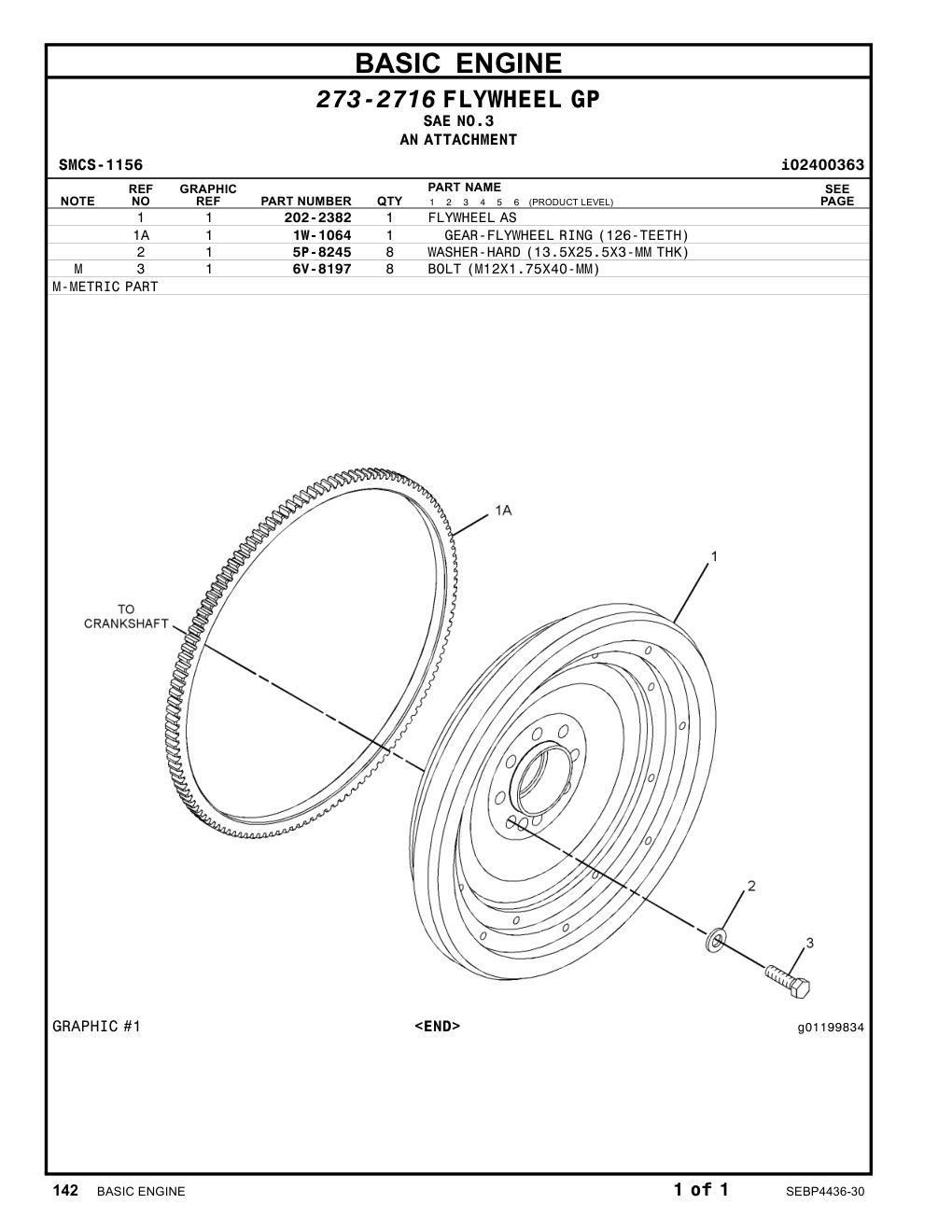 202-2382 - FLYWHEELAS