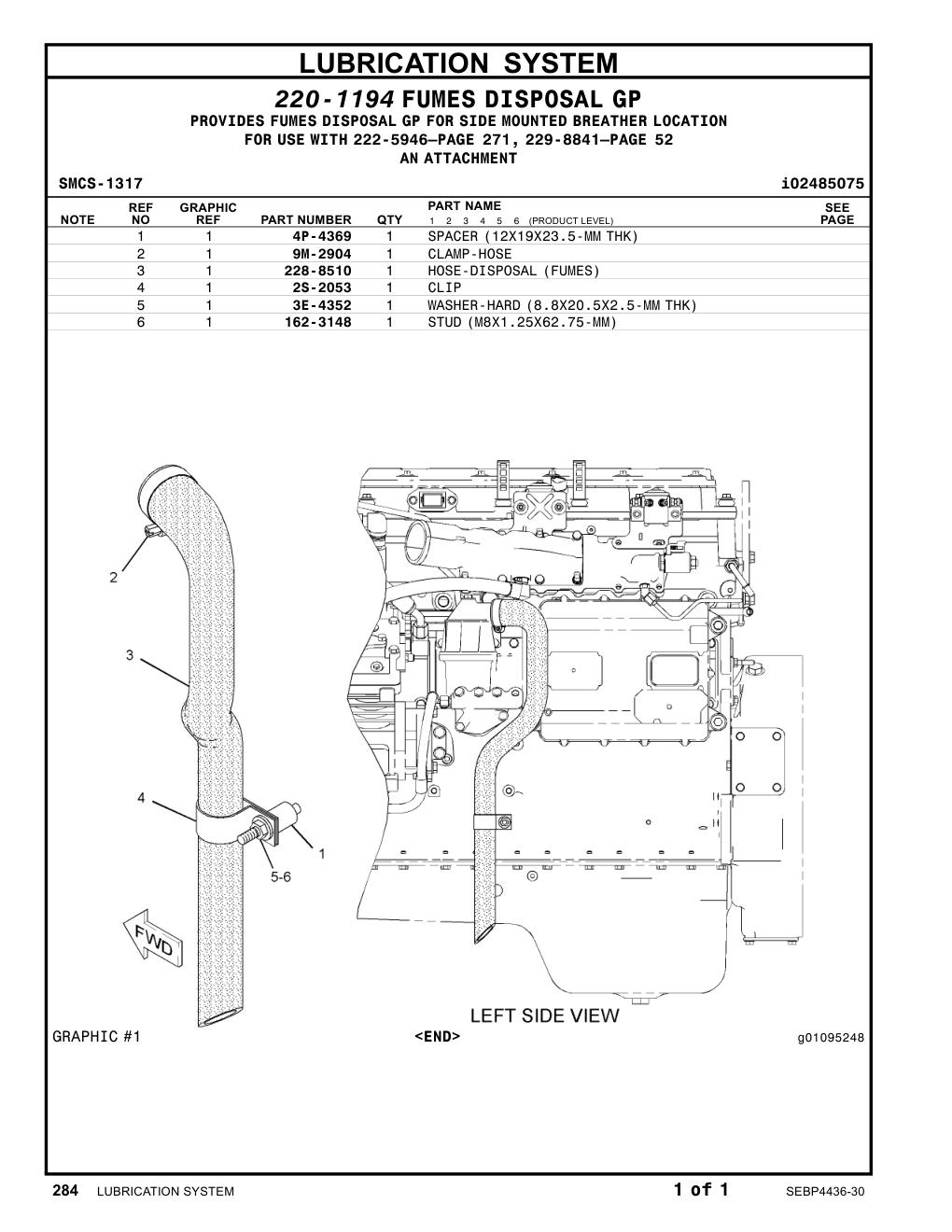 162-3148 STUD (M8-1.25X15-MM, M8-1.25X22-MM) CAT parts manual diagram