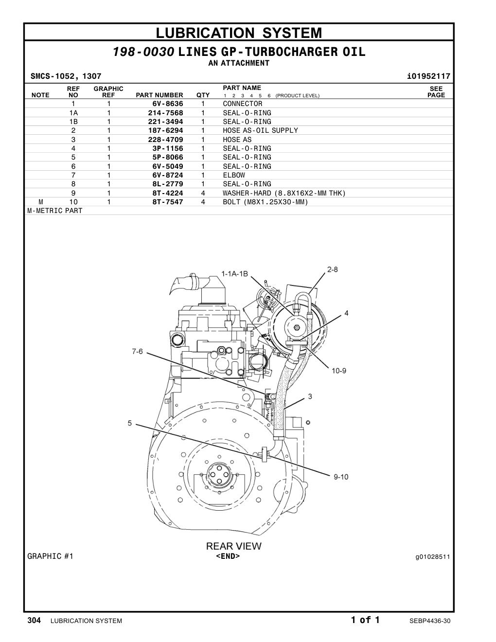 228-4709 HOSEAS CAT parts manual diagram