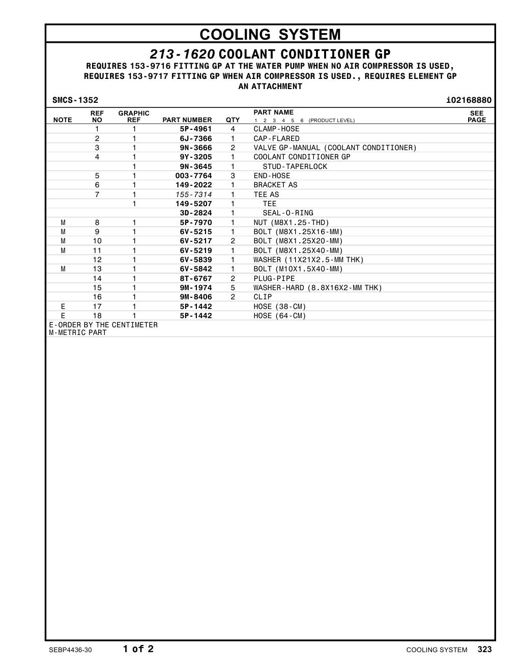 149-2022 BRACKET AS CAT parts manual diagram