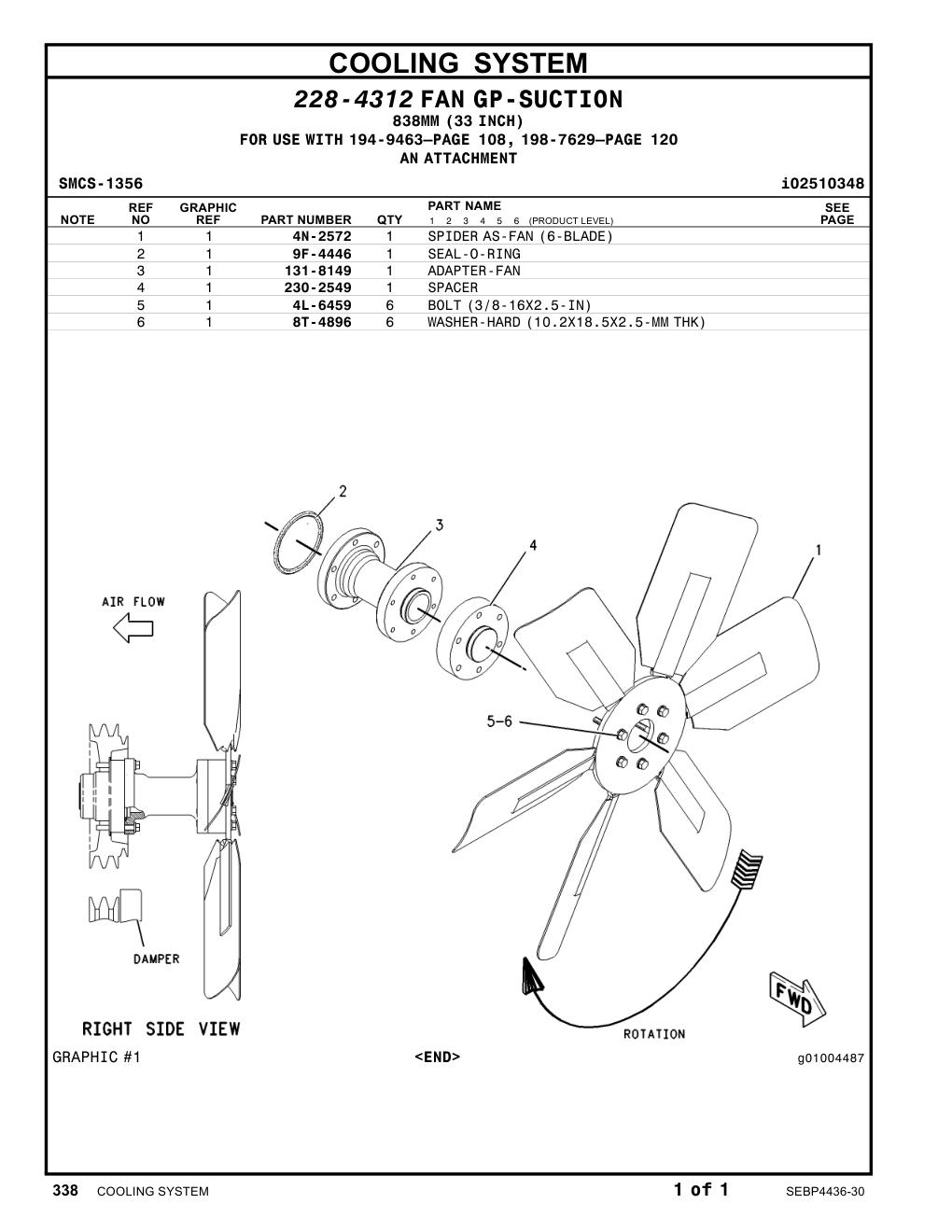 131-8149 - ADAPTER-FAN