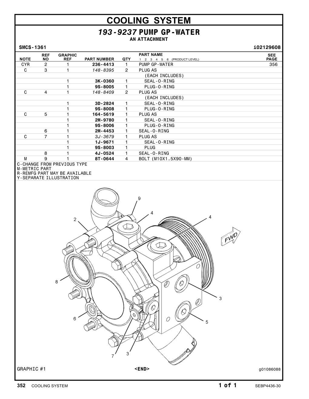 4J-0524 - SEAL-O-RING (ID=47.22mm)