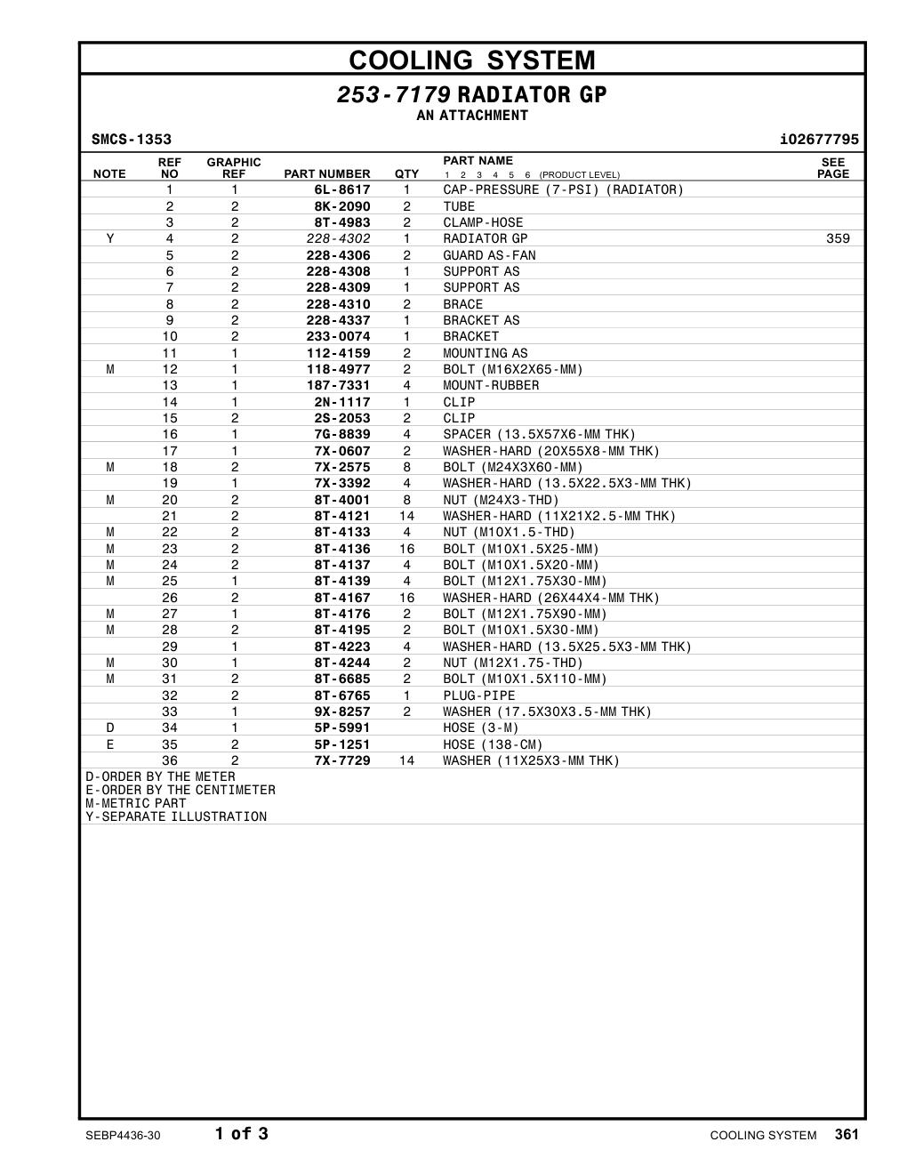 228-4308 SUPPORT AS CAT parts manual diagram