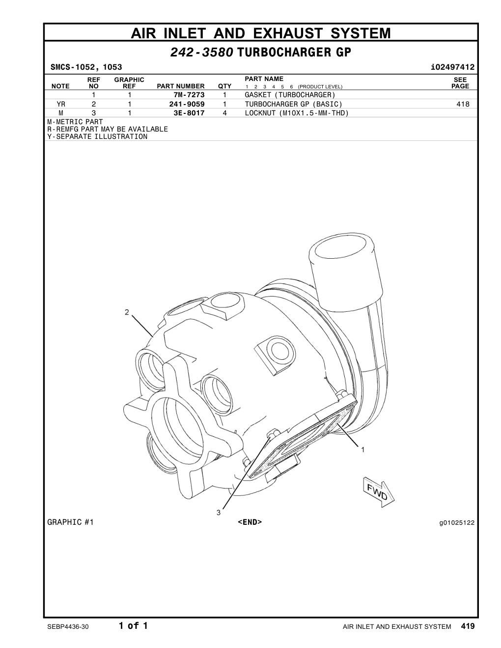 7M-7273 - GASKET