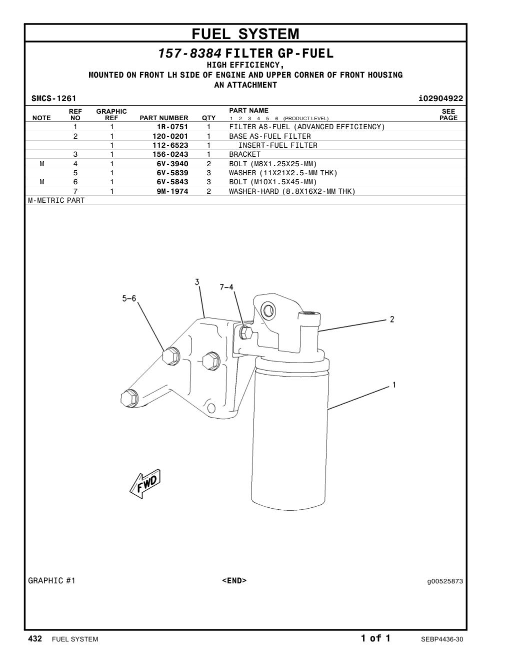 156-0243 BRACKET CAT parts manual diagram