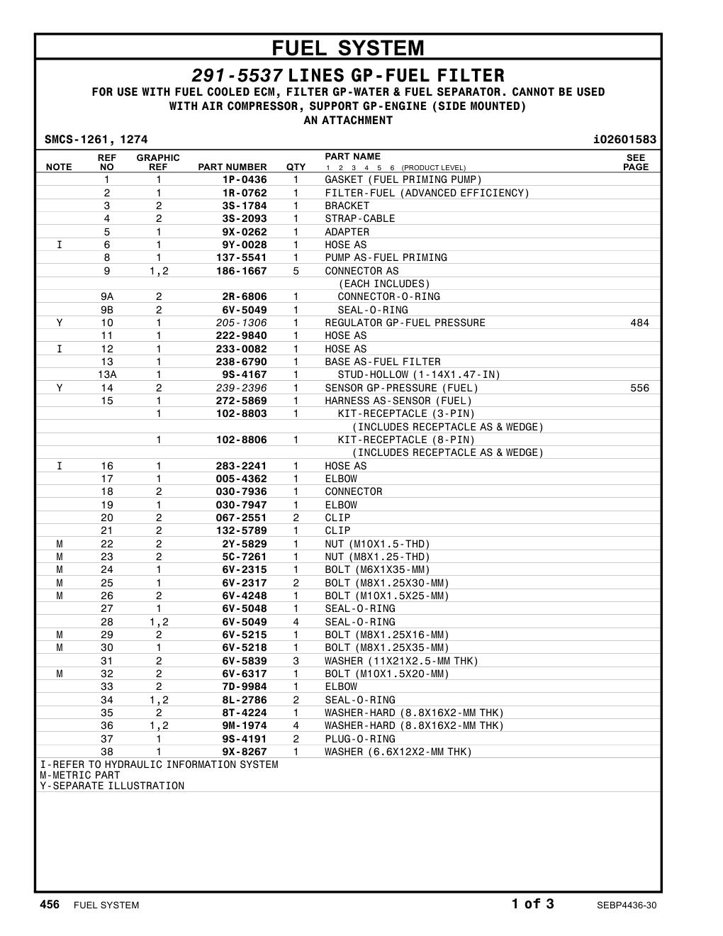 222-9840 HOSE AS CAT parts manual diagram