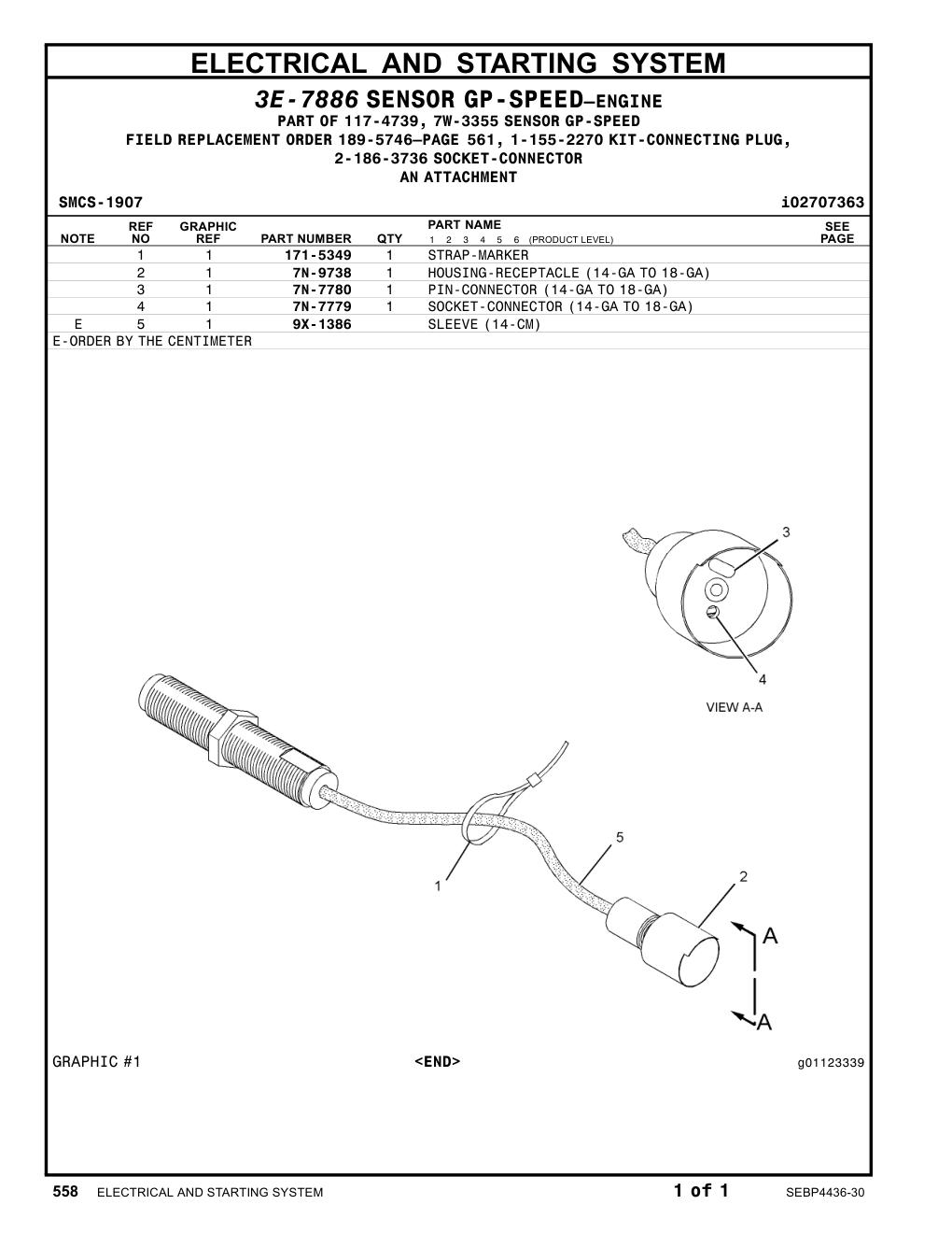 7N-7779 - SOCKET-CONNECTOR (14-GA TO 18-GA)