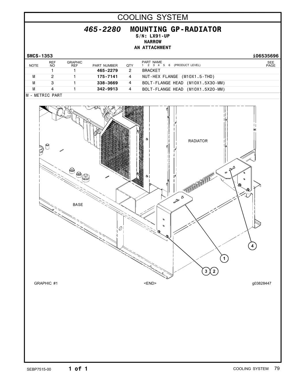 465-2279 - BRACKET