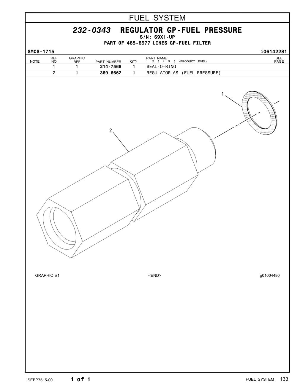 369-6662 - REGULATOR AS (FUEL PRESSURE)