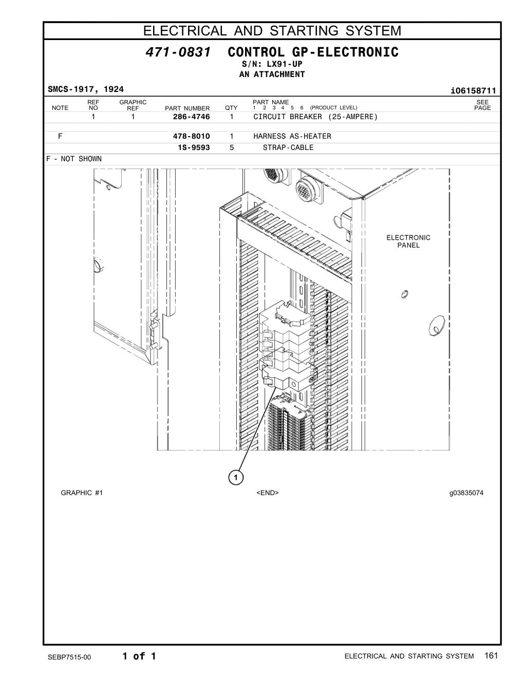 286-4746 - CIRCUIT BREAKER (25-AMPERE)