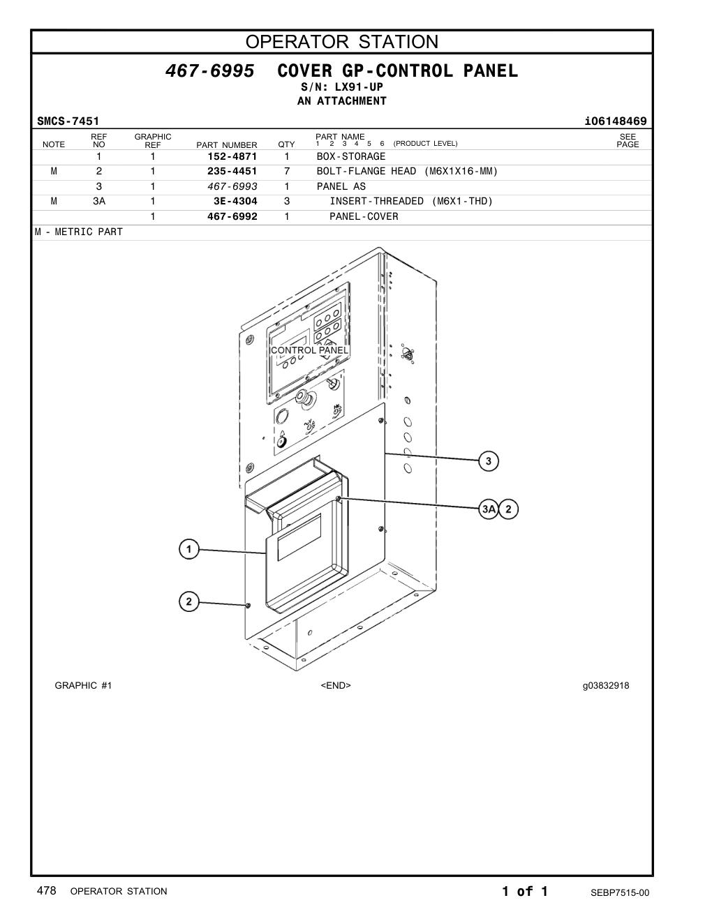 467-6992 - PANEL-COVER