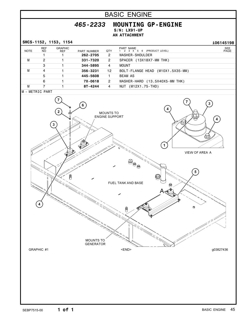 262-2705 - WASHER-SHOULDER