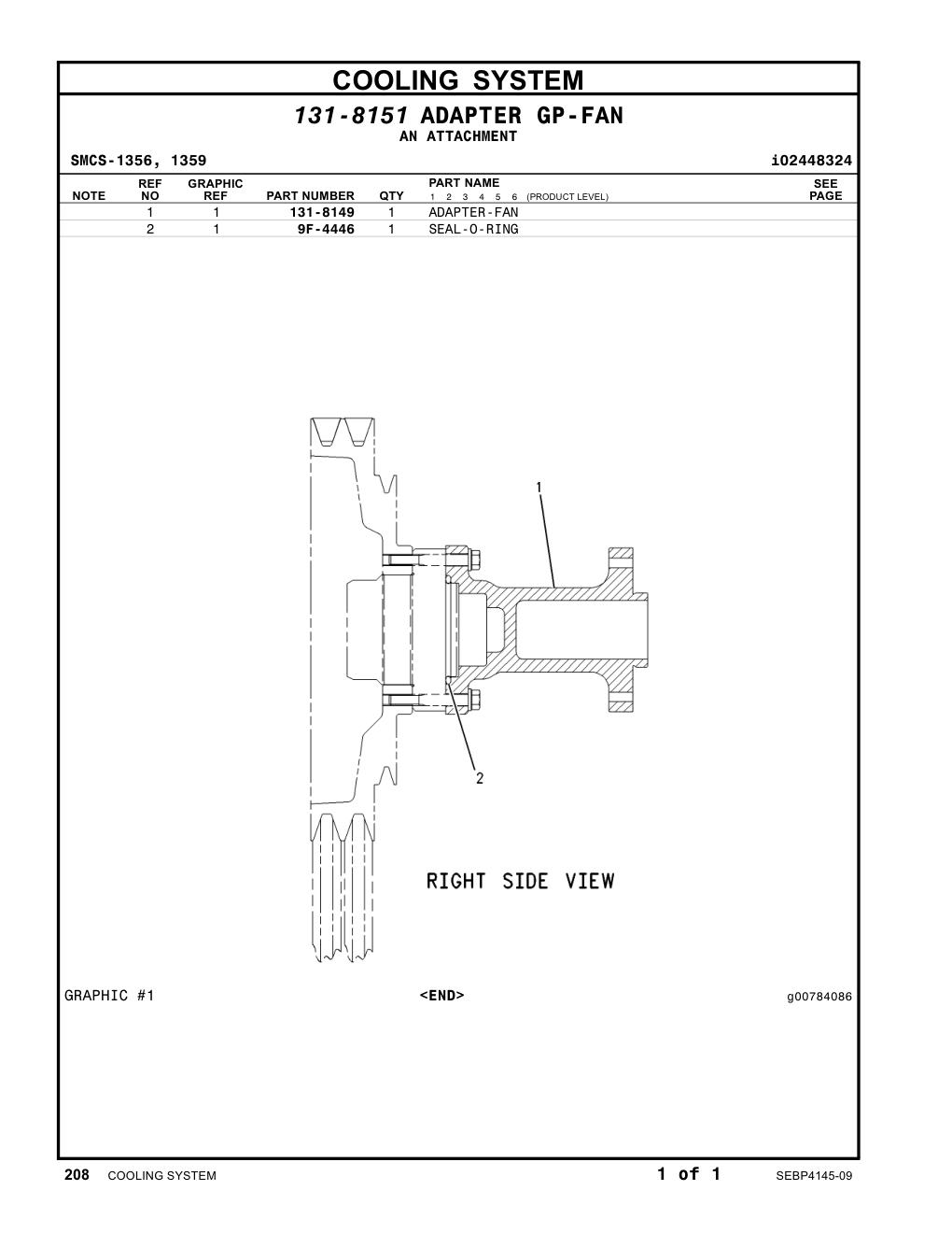 131-8149 - ADAPTER-FAN