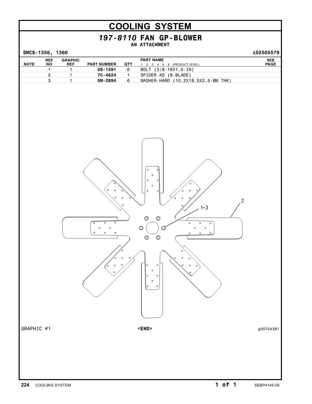 7C-4624 - SPIDER AS (8-BLADE)