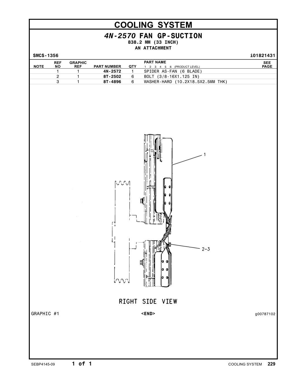 4N-2572 - SPIDER AS-FAN (6-BLADE)