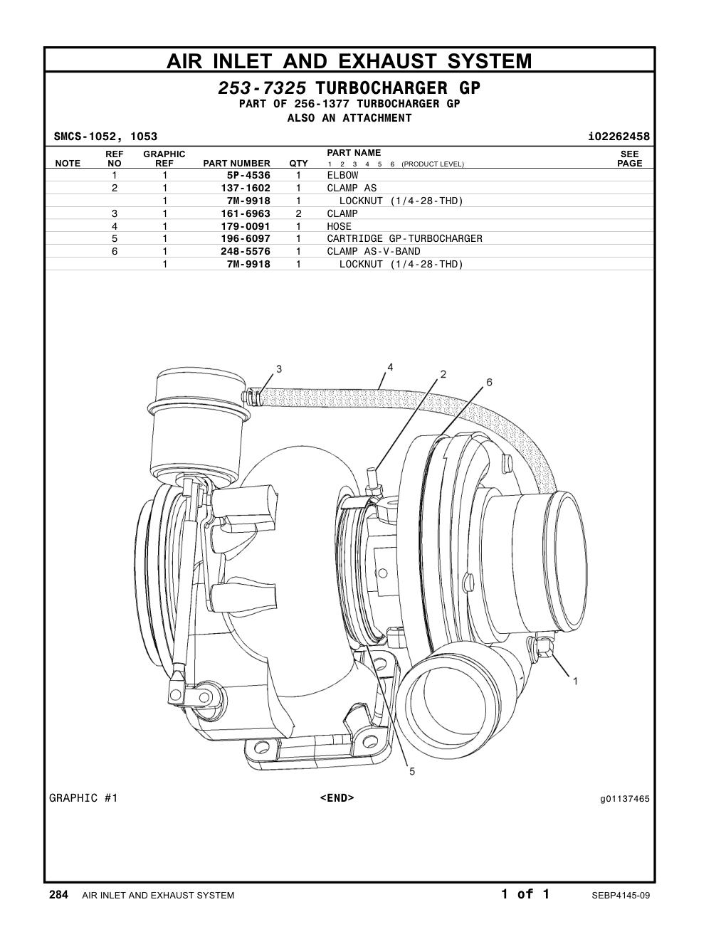 179-0091 HOSE CAT parts manual diagram