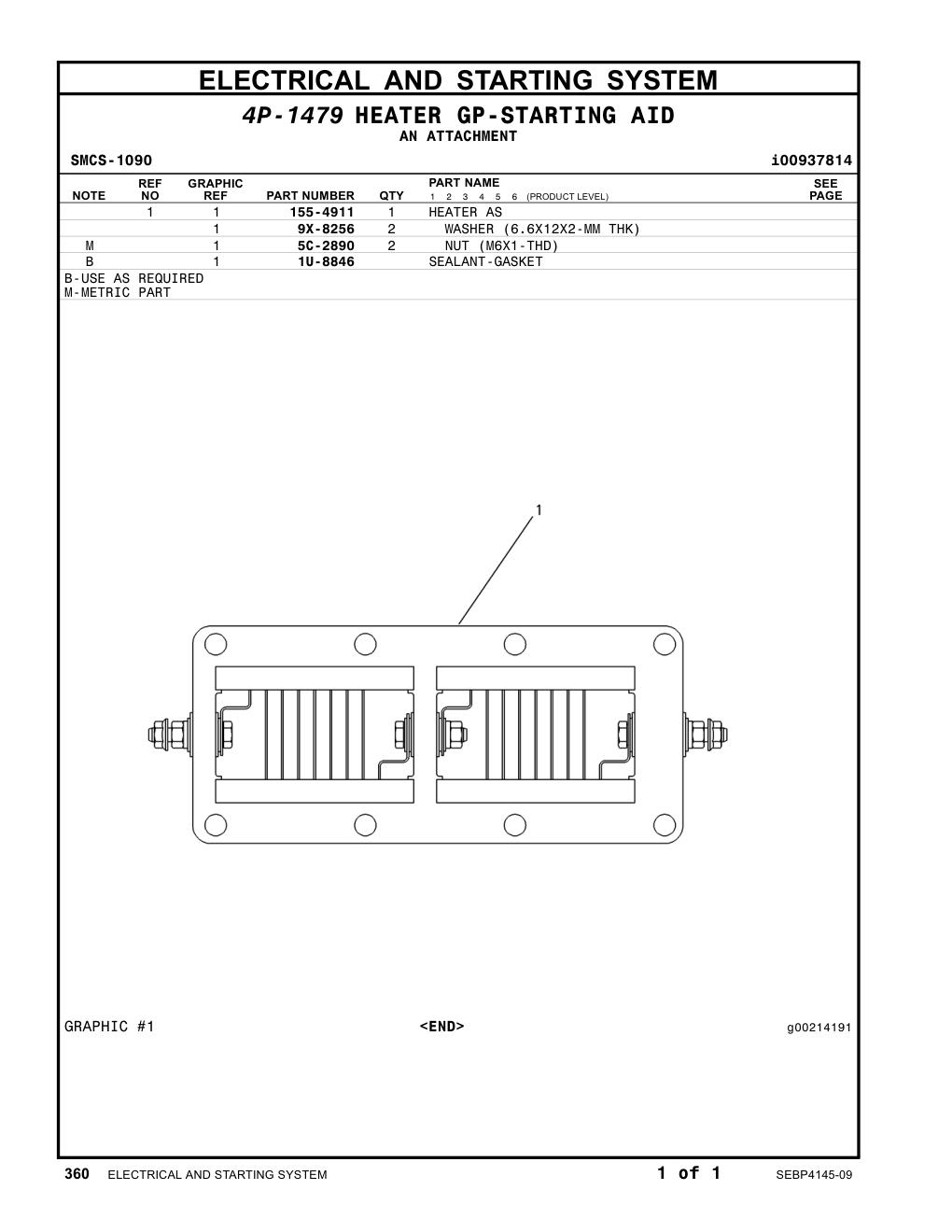 155-4911 - HEATER AS