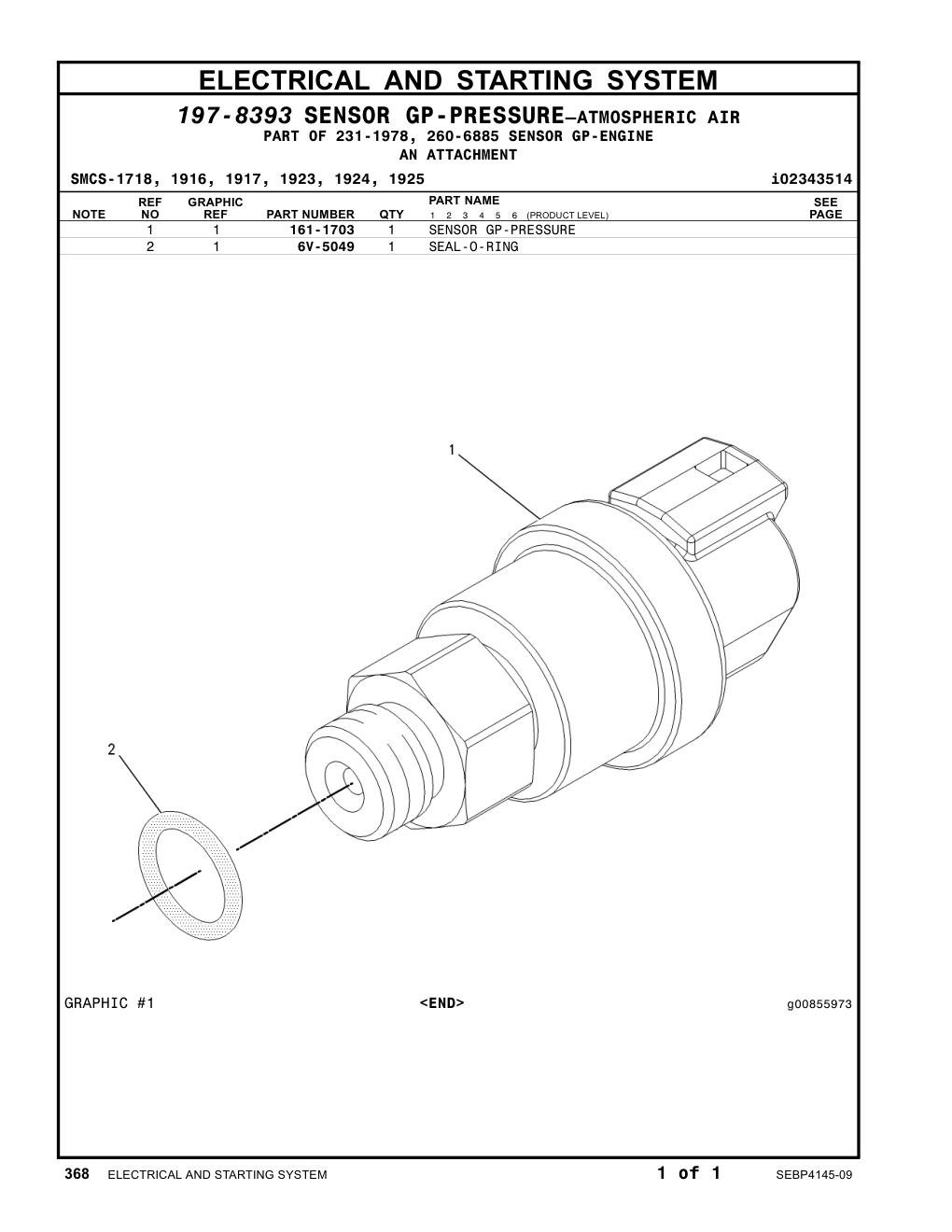 161-1703 - SENSOR GP