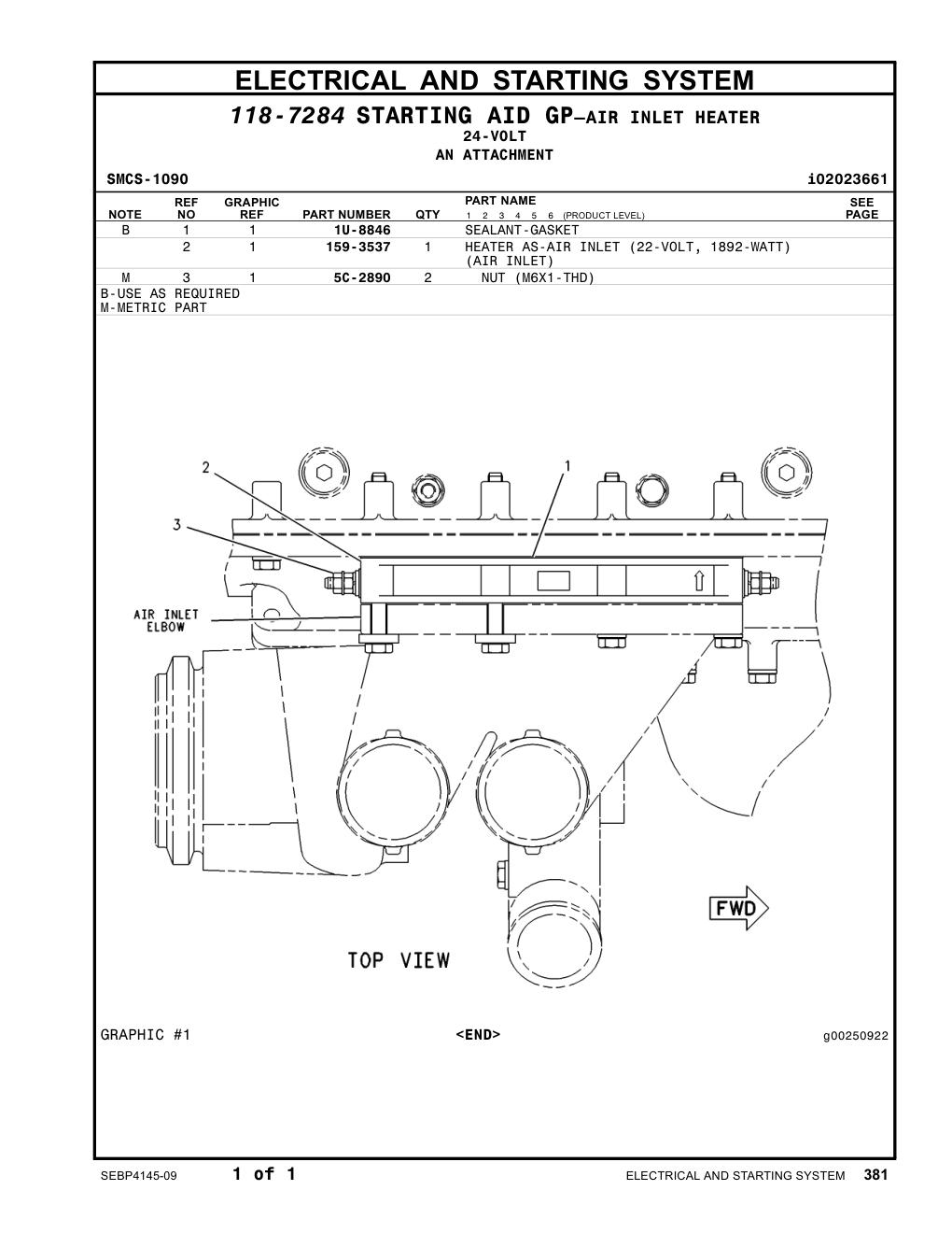 159-3537 - HEATER AS