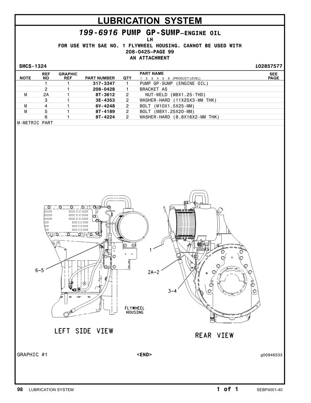 208-0428 BRACKET AS CAT parts manual diagram