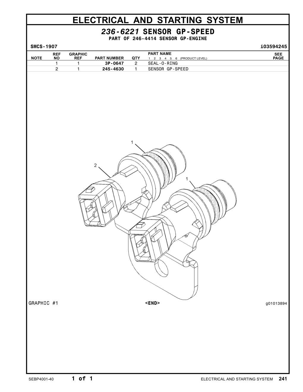 3P-0647 - SEAL-O-RING