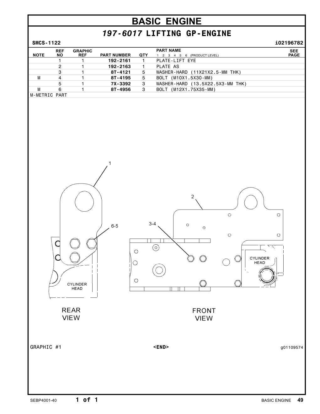 192-2163 PLATE AS CAT parts manual diagram
