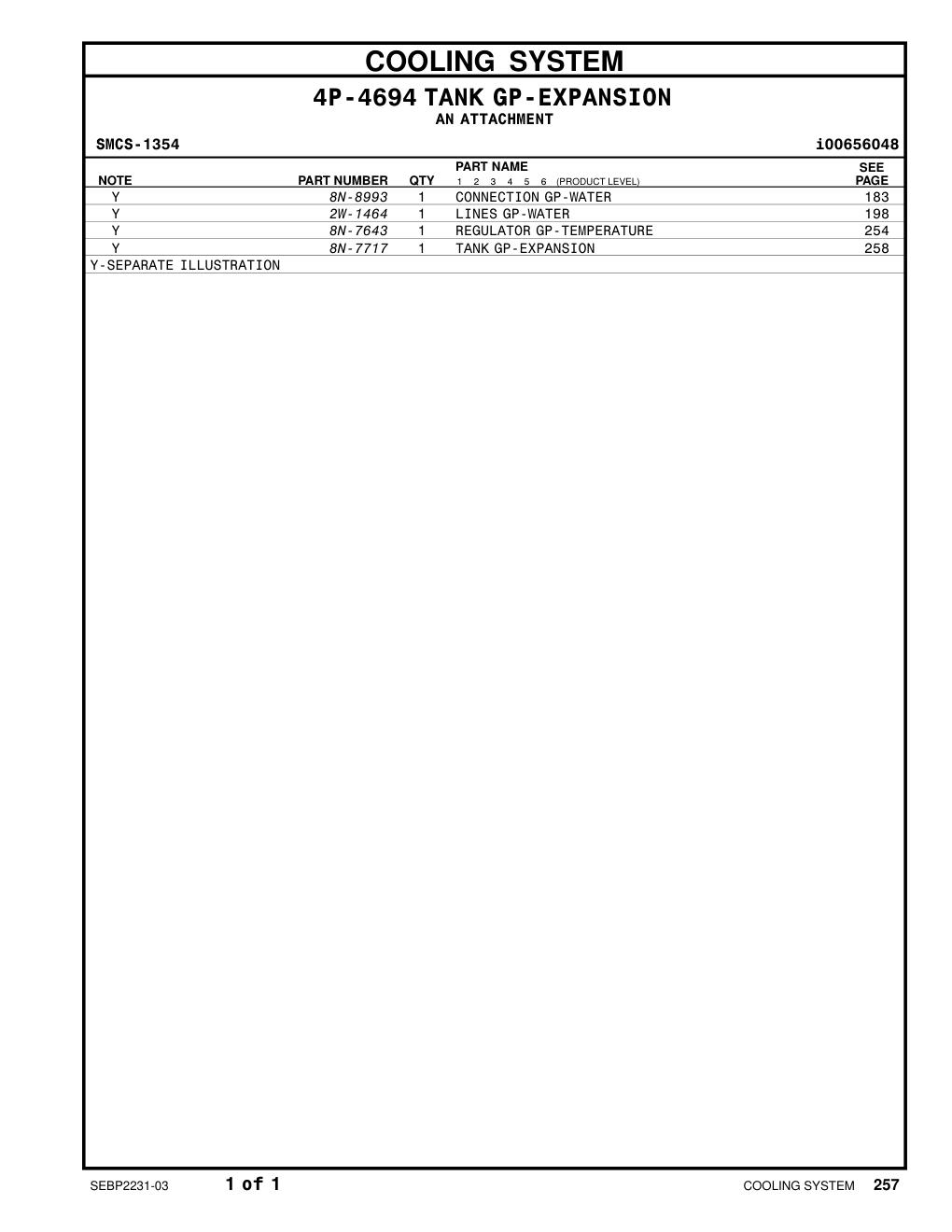 8N-8993 - CONNECTION GP-WATER