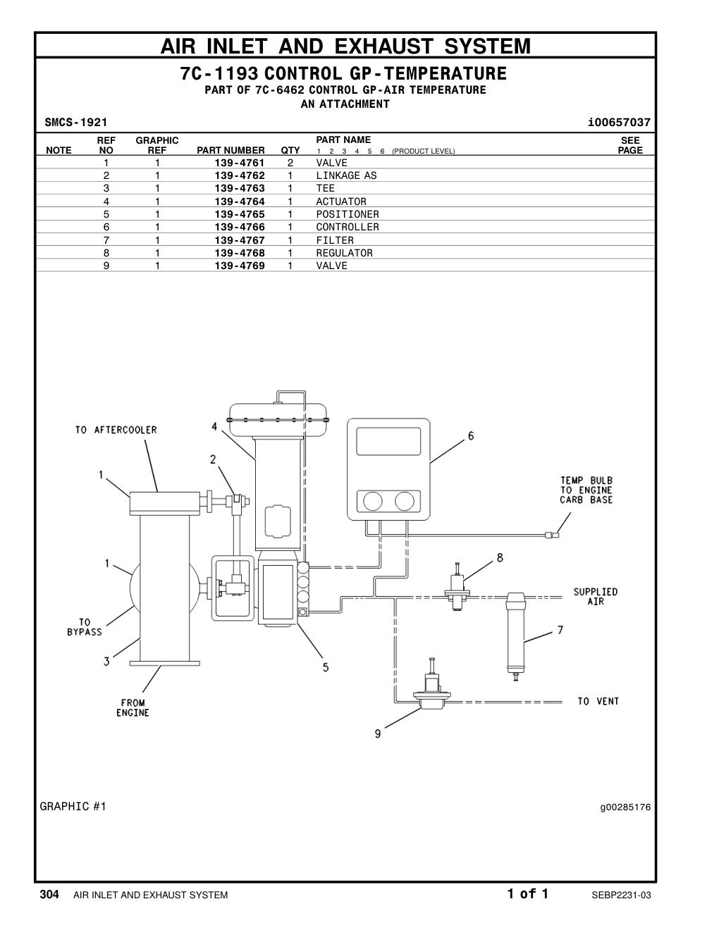 139-4763 TEE CAT parts manual diagram