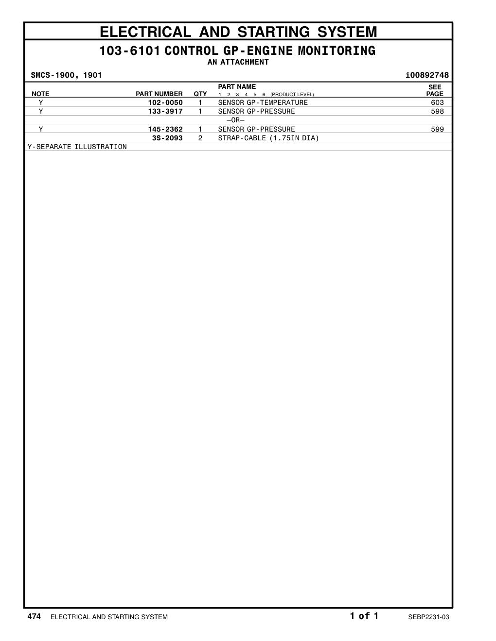 145-2362 - SENSOR GP-PRESSURE