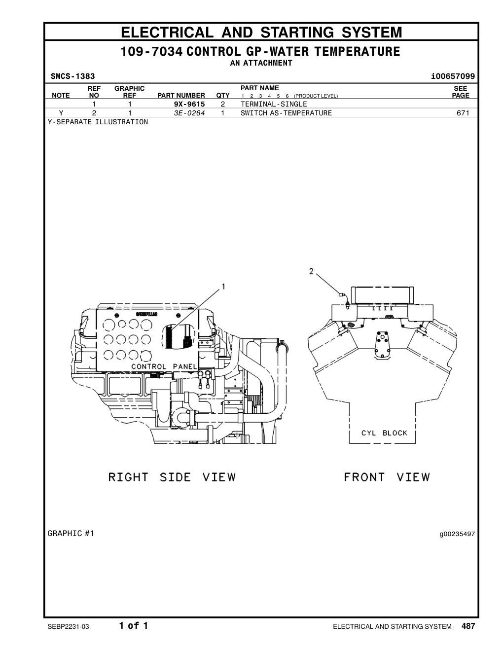 9X-9615 - TERMINAL-SINGLE