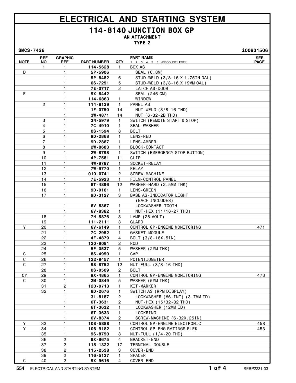 122-9457 - POTENTIOMETER
